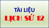 Trắc nghiệm lịch sử 12 theo bài có đáp án