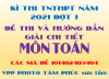 Đề thi và hướng dẫn giải chi tiết 4 mã đề 101, 102, 103, 104 môn toán thi TNTHPT năm 2021 đợt 1, file word